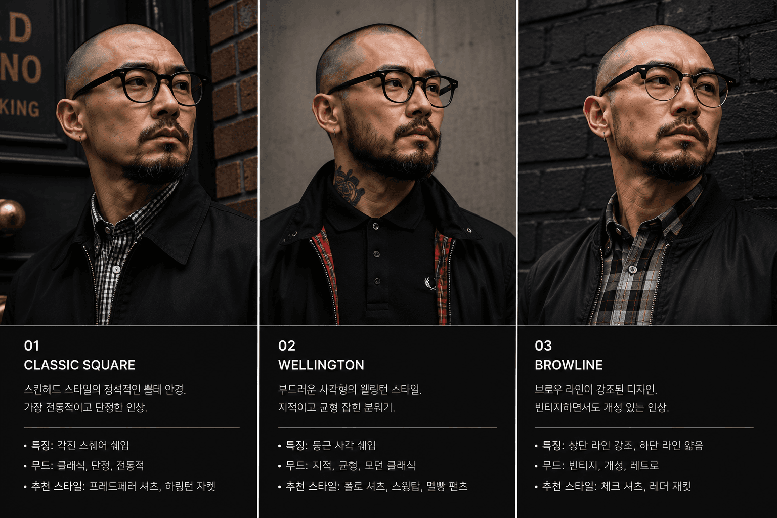 나에게 어울리는 뿔테 안경